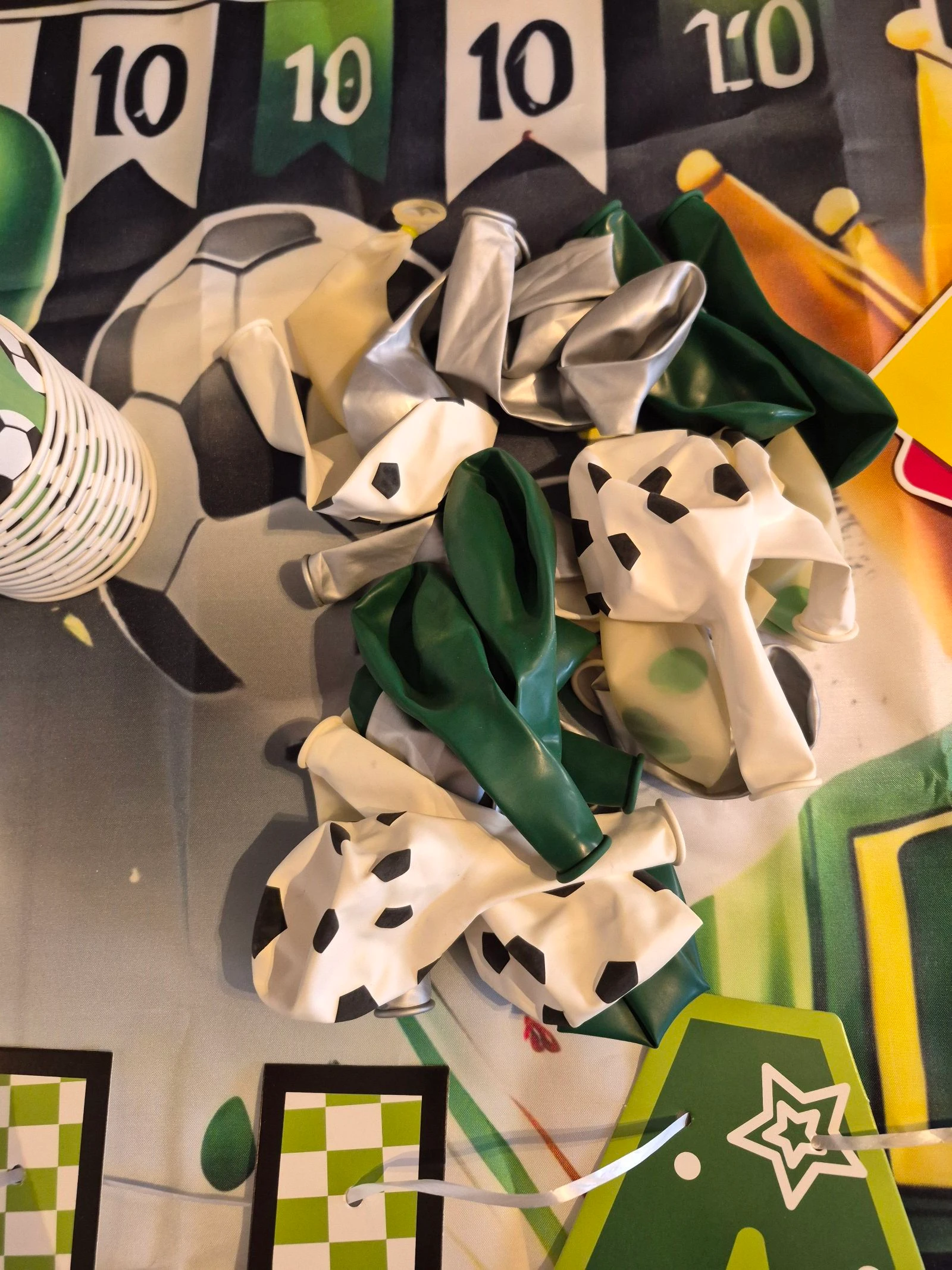10th Birthday Football Decoration Lot – photo 8